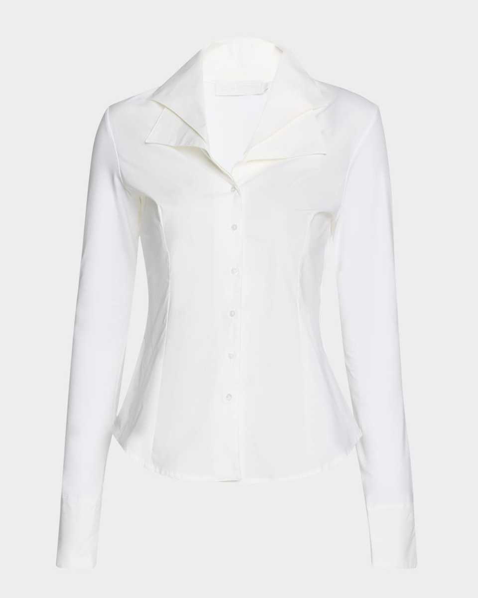 Christie Button-Down Cotton Shirt